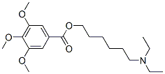 3,4,5-Trimethoxybenzoic acid 6-(diethylamino)hexyl ester|