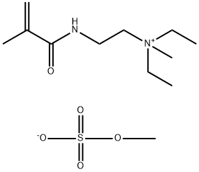 diethylmethyl[2-[(2-methyl-1-oxoallyl)amino]ethyl]ammonium methyl sulphate,36497-92-4,结构式