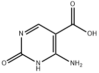 2-羟基-4-氨基嘧啶-5-羧酸,3650-93-9,结构式