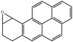 9,10-エポキシ-7,8,9,10-テトラヒドロベンゾ[a]ピレン 化学構造式