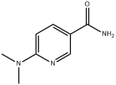 6-dimethylaminopyridine-3-carboxamide 化学構造式