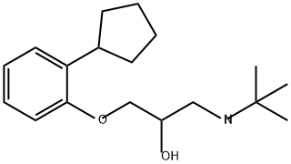 1-(tert-butylamino)-3-(o-cyclopentylphenoxy)propan-2-ol