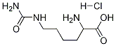 DL-Lysine, N6-(aMinocarbonyl)-, Monohydrochloride Structure