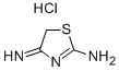 2-氨基-4-亚氨基-2-噻唑啉盐酸盐, 36518-76-0, 结构式