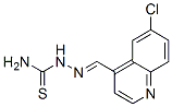6-Chloro-4-quinolinecarbaldehyde thiosemicarbazone,3652-41-3,结构式
