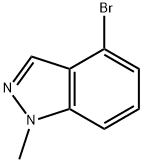 4-BROMO-1-METHYL-1H-INDAZOLE Struktur