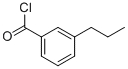 Benzoyl chloride, 3-propyl- (9CI) 化学構造式