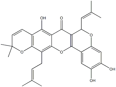 cycloheterophyllin Struktur