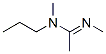 Ethanimidamide, N,N-dimethyl-N-propyl-, (1E)- (9CI) Struktur