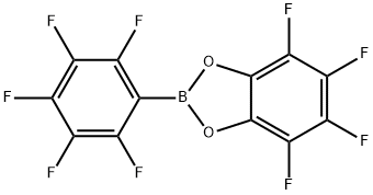 1,3,2-Benzodioxaborole, 4,5,6,7-tetrafluoro-2-(pentafluorophenyl)- Structure