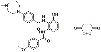 DAREXABAN马来酸盐 结构式