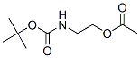 Carbamic acid, [2-(acetyloxy)ethyl]-, 1,1-dimethylethyl ester (9CI) Structure