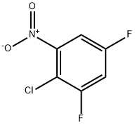 2-chloro-1,5-difluoro-3-nitrobenzene Structure