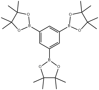 1,3,5-苯三硼酸三频哪醇酯 结构式