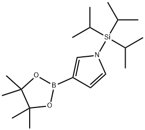 3-(4,4,5,5-tetramethyl-1,3,2-dioxaborolan-2-yl)-1-(triisopropylsilyl)-1H-pyrrole price.