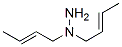 1,1-Di(2-butenyl)hydrazine,36566-70-8,结构式