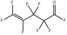 Heptafluoro-4-pentenoyl fluoride 结构式