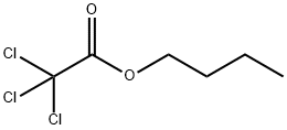 butyl trichloroacetate,3657-07-6,结构式