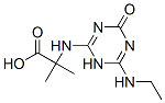 2-[N-[6-(Ethylamino)-1,4-dihydro-4-oxo-1,3,5-triazin-2-yl]amino]-2-methylpropionic acid|