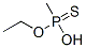 O-ETHYL METHYLPHOSPHONOTHIOATE Structure