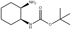 Carbamic acid, [(1S,2R)-2-aminocyclohexyl]-, 1,1-dimethylethyl ester (9CI) Structure