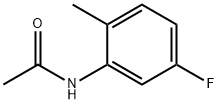 2-乙酰氨基-4-氟甲苯 结构式