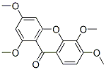 1,3,5,6-Tetramethoxy-9H-xanthen-9-one Struktur