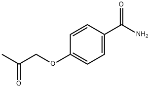 Benzamide, 4-(2-oxopropoxy)- Structure