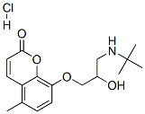 bucumolol hydrochloride 结构式