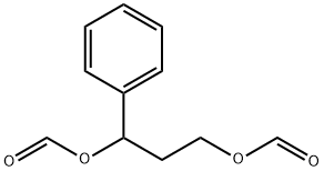 1-phenylpropane-1,3-diyl diformate Structure