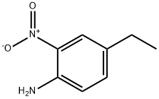 2-硝基-4-乙基苯胺,3663-35-2,结构式