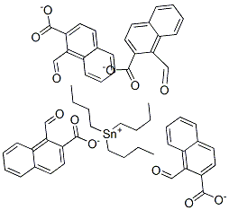 TRIBUTYLTINNAPHTHALATE 结构式