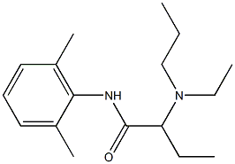 益替多卡因, 36637-18-0, 结构式