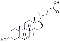 3-hydroxy-6-cholen-24-oic acid|