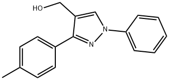(1-PHENYL-3-P-TOLYL-1H-PYRAZOL-4-YL)METHANOL Struktur