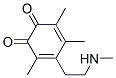 366450-53-5 3,5-Cyclohexadiene-1,2-dione, 3,4,6-trimethyl-5-[2-(methylamino)ethyl]- (9CI)