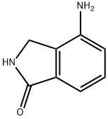 4-アミノ-1-イソインドリノン 化学構造式