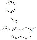 1,2,3,4-Tetrahydro-7-methoxy-2-methyl-8-(phenylmethoxy)isoquinoline Structure