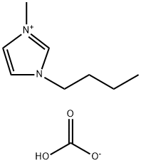 1-Butyl-3-methylimidazolium hydrogen car Structure