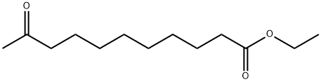 10-氧代十一酸乙酯, 36651-38-4, 结构式