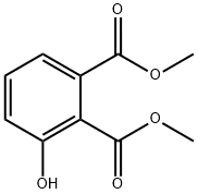 3-ヒドロキシフタル酸ジメチル 化学構造式