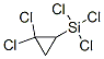 1,1-Dichloro-2-(trichlorosilyl)cyclopropane 结构式