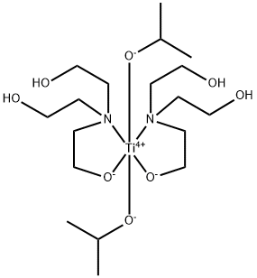 二(三乙醇胺)钛酸二异丙酯, 36673-16-2, 结构式