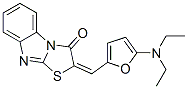 Thiazolo[3,2-a]benzimidazol-3(2H)-one,  2-[[5-(diethylamino)-2-furanyl]methylene]-|