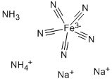 二钠五氰氨络物高铁酸盐铵 结构式