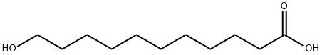 11-羟基十一烷酸, 3669-80-5, 结构式