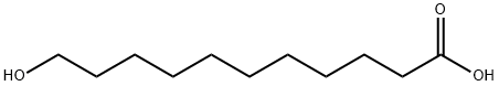 11-HYDROXYUNDECANOIC ACID Struktur