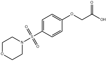 [4-(Morpholine-4-sulfonyl)-phenoxy]-acetic acid|2-(4-(吗啉磺酰基)苯氧基)乙酸