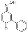 2-PHENYL-[1,4]BENZOQUINONE 4-OXIME Structure