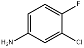 3-クロロ-4-フルオロアニリン 化学構造式